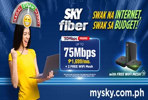 SKY Fiber's new Super Speed Plans hit the 'sweet spot' between affordable and seamless connection