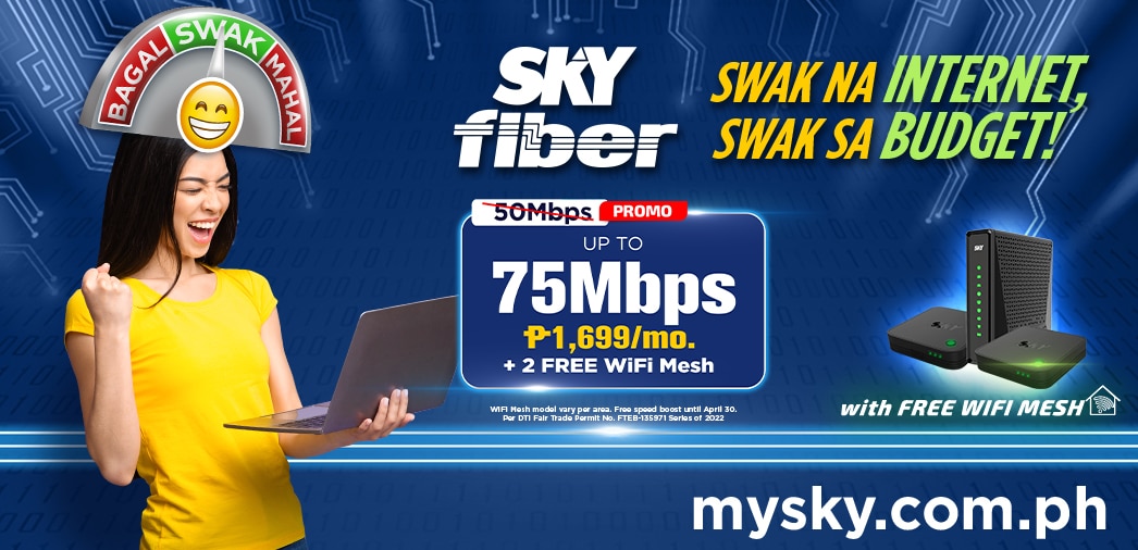 SKY Fiber's new Super Speed Plans hit the 'sweet spot' between affordable and seamless connection