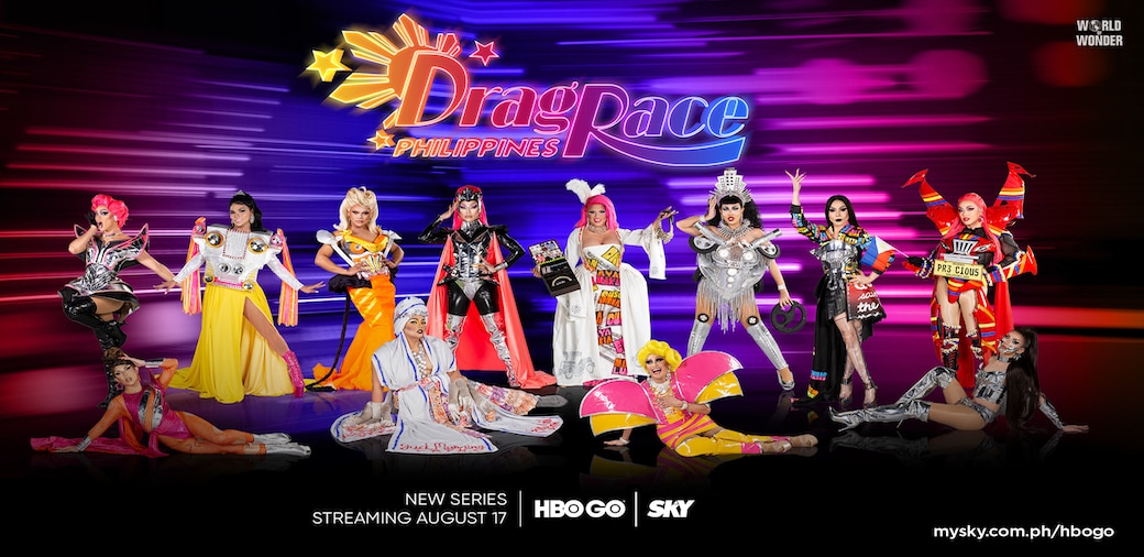 Drag Queens are in for a treat as SKY brings Drag Race Philippines via HBO GO
