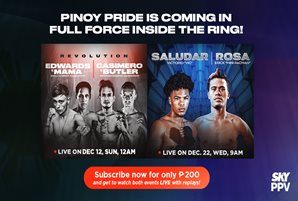 Live December slugfest featuring top Pinoy fighters on SKY Pay-Per-View's Boxing Bundle