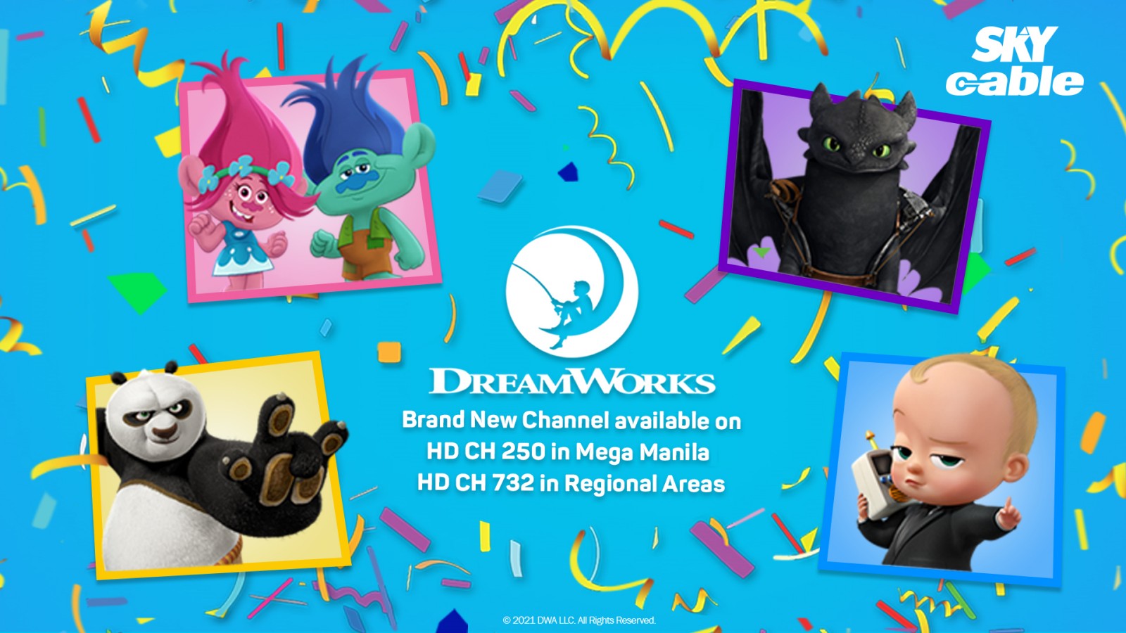 NBCUniversal International Networks & Direct-to-Consumer launches DreamWorks on SKYcable in the Philippines