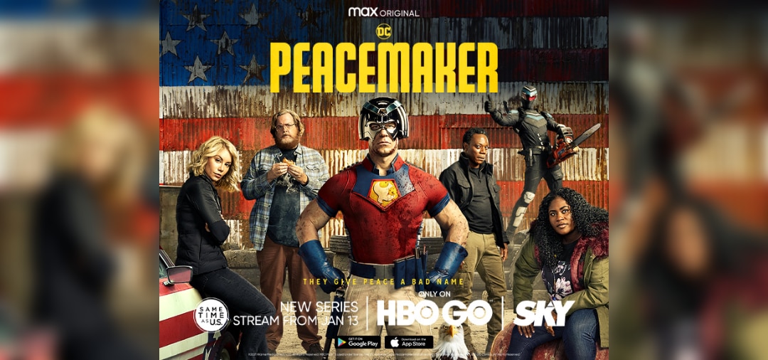 'Peacemaker' series starring John Cena showing on HBO GO via SKY