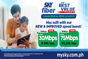 SKY Fiber amps up most affordable plans with new speed boost offers