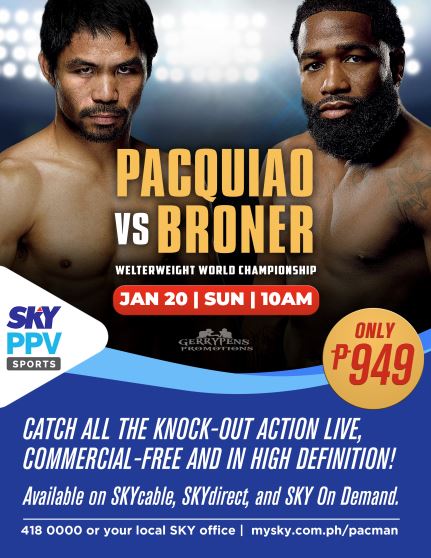 Pacquiao broner clearance live stream free