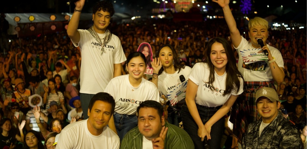 "Saving Grace's" Julia, Sam, and other Kapamilya Programs show love in "Bida Kapamilya" Iloilo