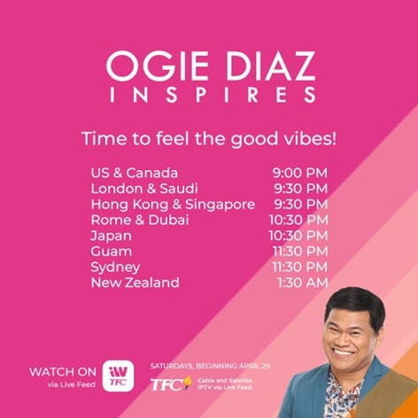 Ogie Diaz Inspires On TFC And iWantTFC