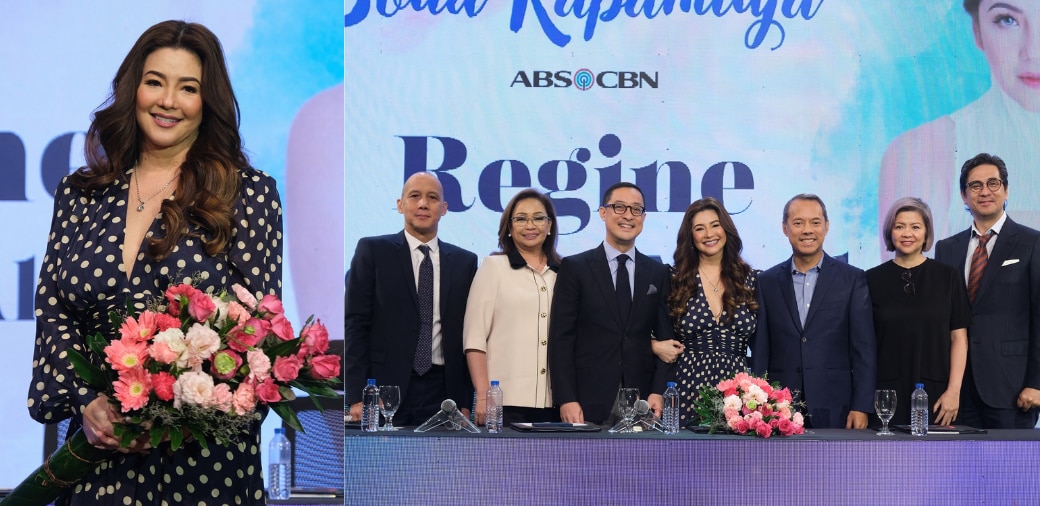 Regine stays as a solid Kapamilya; inks new contract with ABS-CBN
