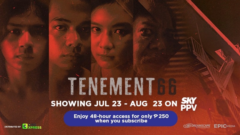 PH entry to Bucheon Int'l Film Fest 'Tenement 66' premieres on SKY Pay-Per-View