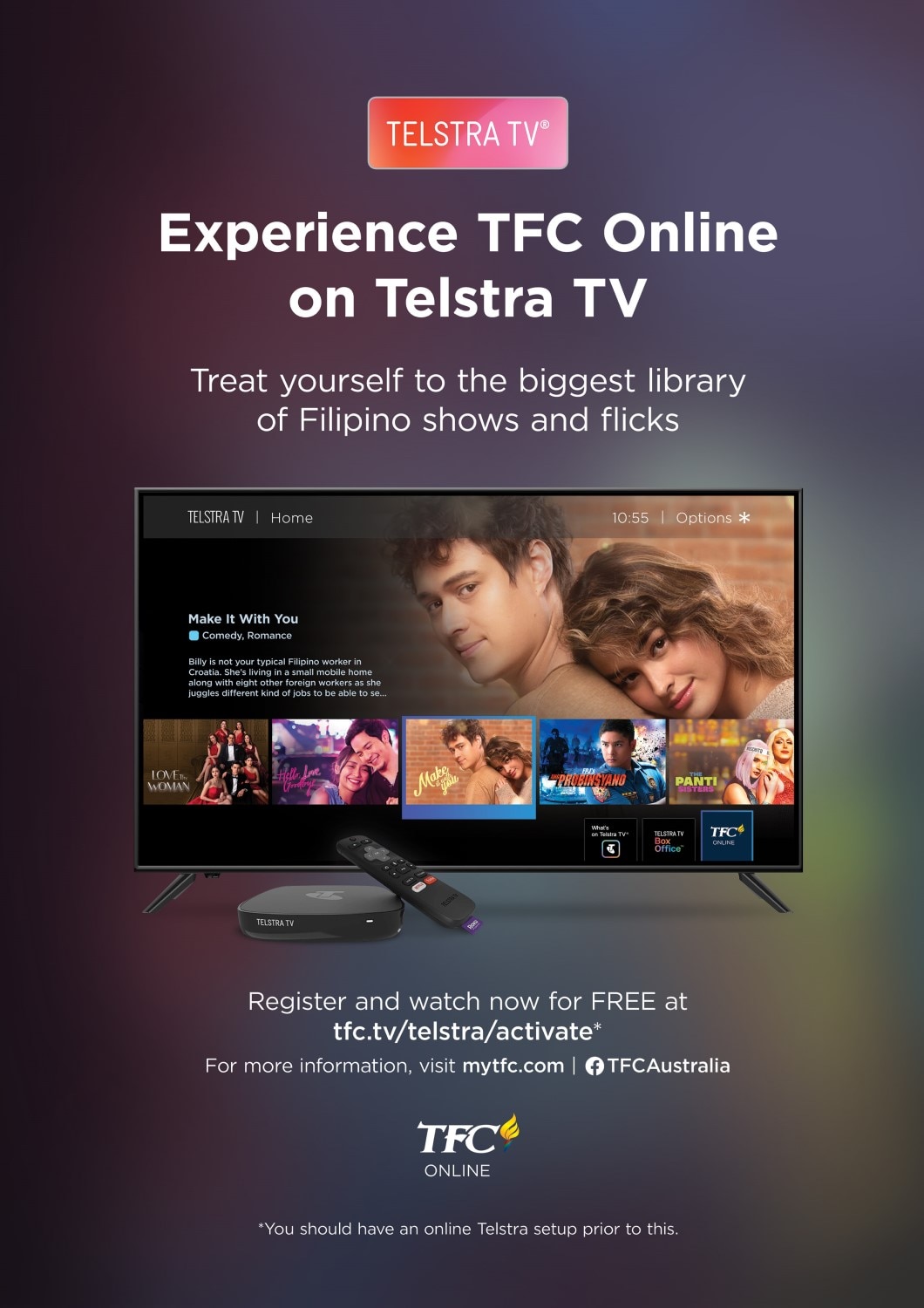 The Filipino Channel Announces Strategic Partnership With Telstra Tv