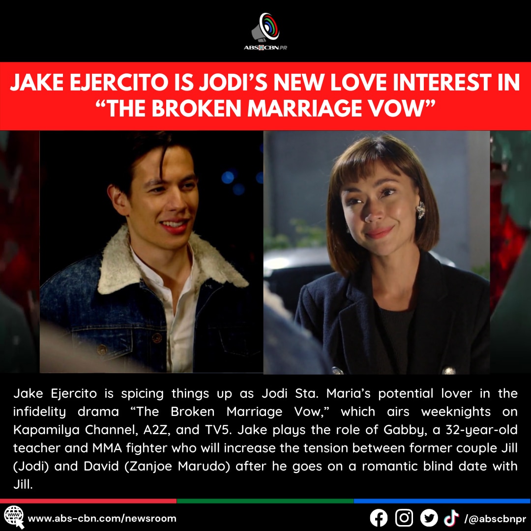 ARTCARD (ENGLISH)   Jake Ejercito is Jodi's new love interest in _The Broken Marriage Vow_