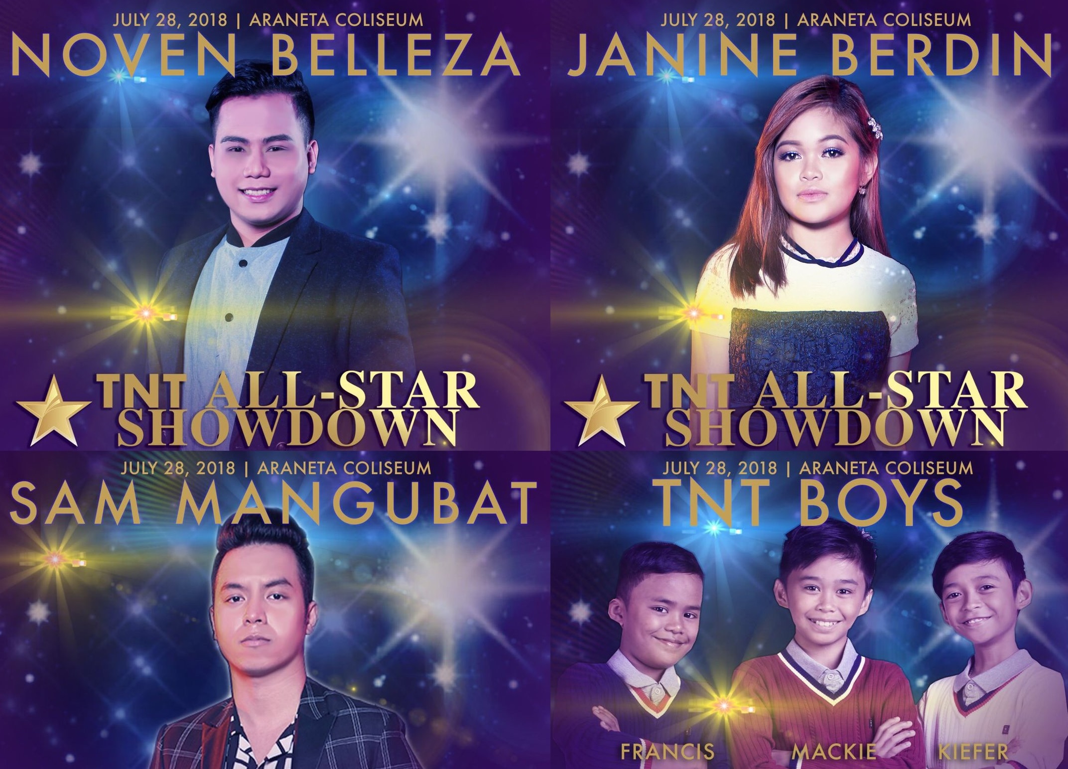 “Tawag ng Tanghalan" singers invade Big Dome for "TNT All-Star Showdown"