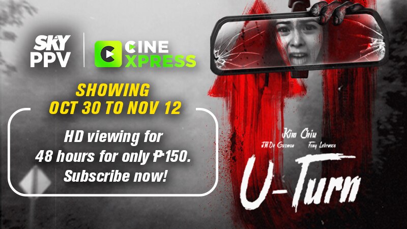 Kim Chiu's horror flick 'U-Turn' coming to SKY Pay-Per-View