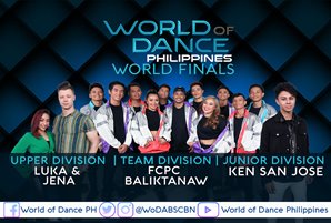"World of Dance Philippines" finalists clash for dreams and supremacy this weekend