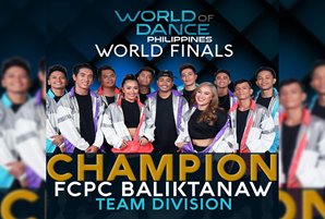 FCPC Baliktanaw is first-ever "World of Dance Philippines" champion
