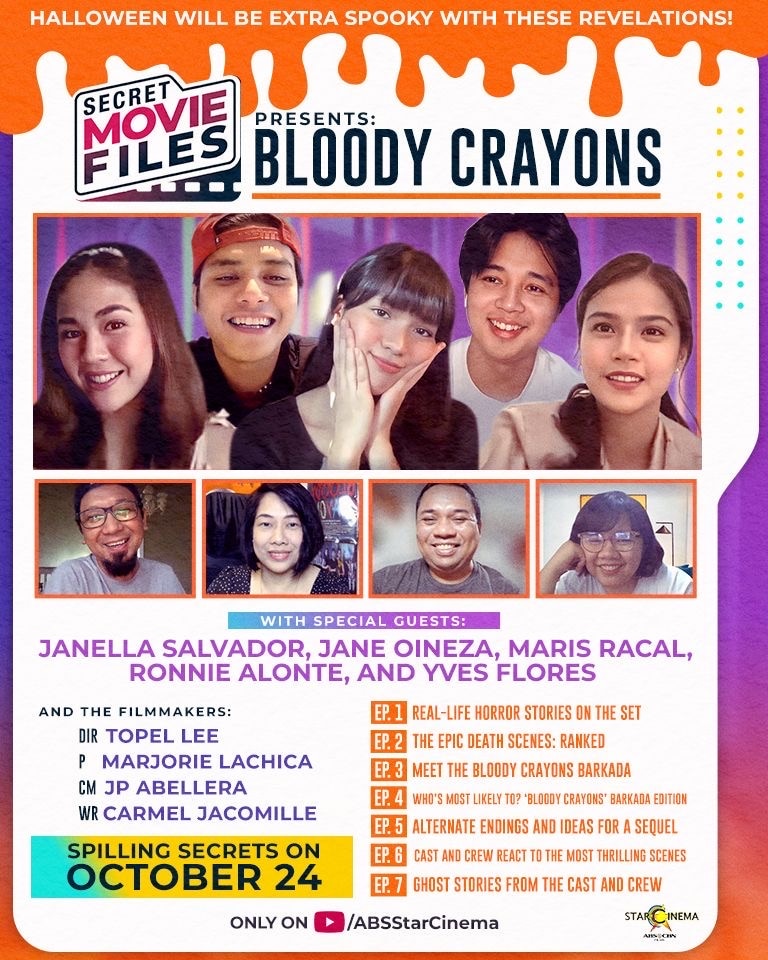 Secret Movie Files   Bloody Crayons available on October 24