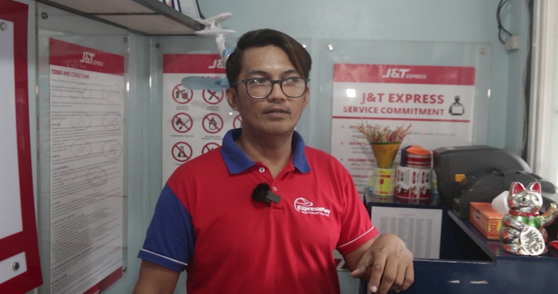 Former bank employee who now owns remittance payment franchise tells